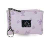 Joumma Disney Bloom Stitch Portafoglio Lilla 12x7,5x1 cm PU e Poliestere