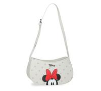 Disney Bowlogue Minnie Borsa a tracolla, taglia unica, Beige, Taglia unica per tutti, Borsa a tracolla