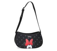 Disney Bowlogue Minnie Borsa a tracolla, taglia unica, Nero, Taglia unica per tutti, Borsa a tracolla