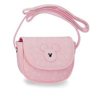 Joumma Disney Cloudline Mickey Borsa a Tracolla with Nude Lapel 16x14x5 cm PU e Poliestere