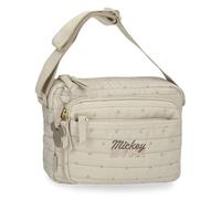 Joumma Disney Duna Mickey Borsa Beige 25x18x6,5 cm Poliestere
