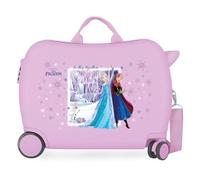 Joumma Disney Frozen In This Together Valigia Bambini Lilla 50x38x20 cm Rigida ABS Chiusura a combinazione Laterale 34L 2,1kg 2 ruote