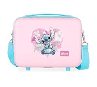Joumma Disney Heart Stitch Nececer Adattabile Rosa 29 x 21 x 15 cm Rigido ABS 9,14 L 0,8 kg, Rosa, Taglia unica, Necessità adattabile