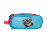 Joumma Disney Hight Speed Two-Compartment Beauty Case Blu 23x9x7 cm Poliestere