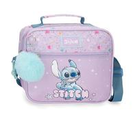 Joumma Disney Lovely Stitch Borsa a tracolla Viola 23x20x9 cm Poliestere