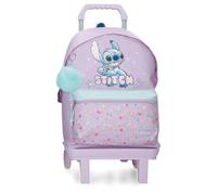 Joumma Disney Lovely Stitch Zaino per laptop 13,3" con carrello viola 31,5 x 44 x 15 cm Poliestere 20,46 L