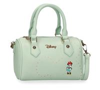 Joumma Disney Luxe Minnie Borsa Bowling Turchese Verde 21x10x12 cm PU e Poliestere