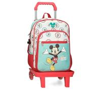 Joumma Disney Mickey Best Friends Together Zaino scuola con carrello multicolore