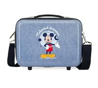 Joumma Disney Mickey & Minnie Nececer Adattabile Blu 29 x 21 x 15 cm Rigido ABS 9,14 L 0,8 kg, blu, Taglia unica, Necessità adattabile
