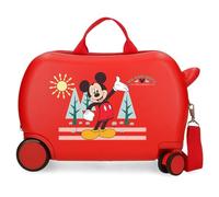 Joumma Disney Mickey Mountain Valigia per bambini Rosso 45 x 31 x 20 cm Rigido 1,8 kg Chiusura a combinazione laterale ABS 1,8 kg 27,9 L Bagaglio a mano, rosso, Taglia unica, Valigia per bambini