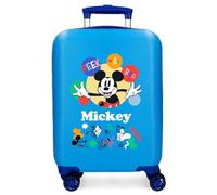 Joumma Disney Mickey Peek a Boo Valigia da cabina, blu, Valigia cabina