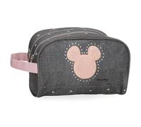 Disney Joumma Mickey Studs Beauty case adattabile Nero 26 x 16 x 11 cm Poliestere, Nero, Beauty case adattabile