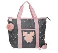 Disney Joumma Mickey Studs Borsa per Computer portatile Nero 45,5x32x16,5 cm Poliestere, Nero, Borsa per computer portatile