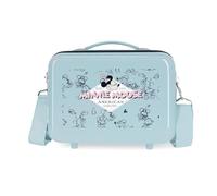 Joumma Disney Minnie American Darling Nececer Adattabile Blu 29 x 21 x 15 cm Rigido ABS 9,14 L 0,8 kg, blu, Necessità adattabile