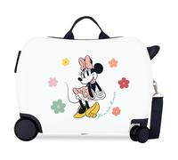 Joumma Disney Minnie & Friends Valigia per bambini bianco 50 x 38 x 20 cm Rigido 1,8 kg Chiusura a combinazione laterale ABS 1,8 kg 38 L Bagaglio a mano, bianco, Taglia unica, Valigia per bambini