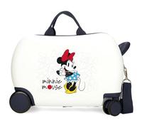 Joumma Disney Minnie Magic Valigia per bambini Bianco 45 x 31 x 20 cm Rigida ABS 24,6 L 1,8 kg 4 ruote Bagagli Mano, bianco, Valigia per bambini
