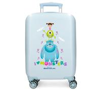Disney Joumma Monsters Inc Boo Valigia da Cabina Blu 33 x 50 x 20 cm Rigida ABS Chiusura a combinazione laterale 28,4 L 2 kg 4 ruote doppie bagaglio a mano, blu, Valigia cabina