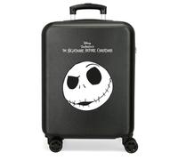 Joumma Disney Nightmare Valigia da cabina nera 38 x 55 x 20 cm Rigido 2 kg Chiusura a combinazione laterale ABS 2 kg 35 L Bagaglio a mano, Nero, Taglia unica, Valigia cabina