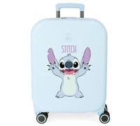 Joumma Disney Playful - Valigia da cabina blu, 40 x 55 x 20 cm, rigida 2,74 kg, chiusura TSA integrata in ABS 2,74 kg, 37 l, estensibile bagaglio a mano