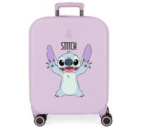 Joumma Disney Playful Valigia da cabina lilla 40 x 55 x 20 cm Rigida 2,74 kg Chiusura TSA integrata ABS 2,74 kg 37 L estensibile bagaglio a mano