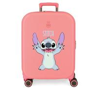 Joumma Disney Playful - Valigia da cabina rosa, 40 x 55 x 20 cm, rigida 3,22 kg, chiusura TSA integrata ABS 3,22 kg, 37 l, bagaglio a mano