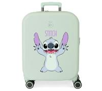 Joumma Disney Playful - Valigia da cabina verde, 40 x 55 x 20 cm, rigida 3,22 kg, chiusura TSA integrata ABS 3,22 kg, 37 l, bagaglio a mano