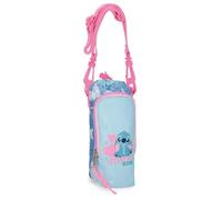 Joumma Disney Stitch Hearts Piccola Borsa a Tracolla Blu 8x22.5x8 cm Poliestere