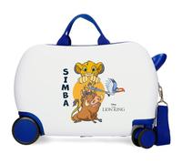 Joumma Disney The Lion King Valigia per bambini Bianco 45 x 31 x 20 cm Rigido 1,8 kg Chiusura a combinazione laterale ABS 1,8 kg 27,9 L Bagaglio a mano, bianco, Taglia unica, Valigia per bambini