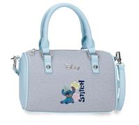 Joumma Disney Tiki Stitch Borsa Bowling Denim 21x10x12 cm PU e Poliestere