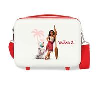 Joumma Disney Vaiana and Friends Nececer Adattabile Bianco 29 x 21 x 15 cm Rigido ABS 9,14 L 0,8 kg, bianco, Taglia unica, Necessità adattabile