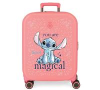 Joumma Disney You Are Magical Valigia da Cabina Corallo 40 x 55 x 20 cm Rigida 2,74 kg Chiusura TSA integrata ABS 2,74 kg 37 L estensibile bagaglio a mano