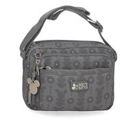 Joumma Disney Zenia Mickey Borsa Antracite 25x18x7 cm Poliestere