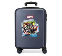 Joumma Marvel All Avengers Valigia da cabina blu 38 x 55 x 20 cm Rigido 2 kg Chiusura a combinazione laterale ABS 2 kg 35 L Bagaglio a mano, blu, Taglia unica, Valigia cabina