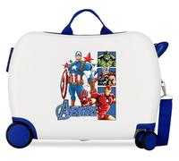 Joumma Marvel Avengers, Valigia per bambini, 50 x 38 x 20 cm, rigida in ABS, chiusura a combinazione laterale, 34 l, 2,1 kg, 2 ruote doppie, bagaglio a mano