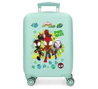 Joumma Marvel Dino-Webs Valigia da cabina blu 33 x 50 x 20 cm Rigido ABS Chiusura a combinazione laterale 33 L 2,35 kg Bagaglio a mano