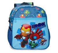Joumma Marvel Iron Friends Mochila Casual Blu 27x33x11 cm Poliestere
