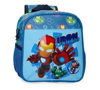 Joumma Marvel Iron Friends Zaino Asilo Blu 23x25x10 cm Poliestere 5,75L
