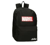 Joumma Marvel Marvel Red Logo Zaino Scuola 15,6" Nero 31,5 x 45 x 15 cm Poliestere 21,26L, Nero, Taglia unica, Zaino scuola adattabile a carrello