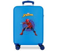 Joumma Marvel Spiderman Action Valigia da cabina blu 38 x 55 x 20 cm Rigido 2 kg Chiusura a combinazione laterale ABS 2 kg 35 L Bagaglio a mano, blu, Taglia unica, Valigia cabina