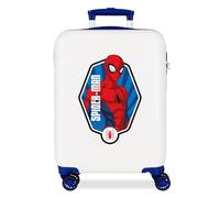Joumma Marvel Spiderman Geo Valigia da cabina bianca 38 x 55 x 20 cm Rigida 2 kg Chiusura a combinazione laterale ABS 2 kg 35 L Bagaglio a mano, bianco, Taglia unica, Valigia cabina