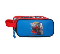 Joumma Marvel Spiderman Wall Crawler Astuccio Triplo Nero 22x10x9 cm Poliestere