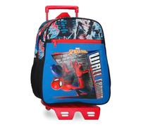 Joumma Marvel Spiderman Wall Crawler Zaino Casual Nero 27x33x11 cm Poliestere