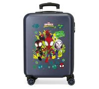 Spidey Dino Webs Trolley Abs 55 Cm 4 Ruote Blu Marino