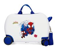 Joumma Marvel Team Spidey Valigia per bambini Bianco 45 x 31 x 20 cm Rigido 1,8 kg Chiusura a combinazione laterale ABS 1,8 kg 27,9 L Bagaglio a mano, bianco, Taglia unica, Valigia per bambini