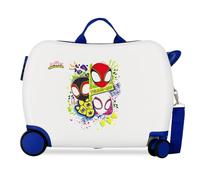 Joumma marvel Team Spidey Valigia per bambini Bianco 50 x 38 x 20 cm Rigido 1,8 kg Chiusura a combinazione laterale ABS 1,8 kg 38 L Bagaglio a mano, bianco, Taglia unica, Valigia per bambini