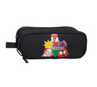 Joumma Marvel Versus Spidey Astuccio doppio nero 23 x 9 x 7 cm Poliestere 1,45 L, Nero, Taglia unica, Astuccio doppio