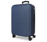 Joumma Roll Road Formentera Large Marine Valigia 52x75x27 cm Rigido ABS Lucchetto a Combinazione Integrato 97L 4.3kg 4 Doppie Ruote