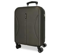 Joumma Roll Road Formentera Valigia da Cabina Antracite 38 x 55 x 20 cm Rigida ABS Lucchetto Combinazione Integrata 35 L 2,6 kg 4 ruote doppie bagaglio a mano