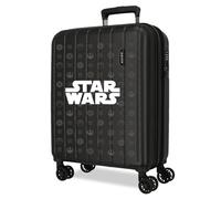 Joumma Star Wars Black Valigia da cabina nera 40 x 55 x 20 cm rigida 2,8 kg Chiusura TSA integrata ABS 2,8 kg 37 L estensibile bagaglio a mano