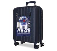 Joumma Star Wars R2D2 Valigia cabina blu 40x55x20 cm rigida 2,8 kg chiusura TSA integrata ABS 2,8 kg 37L espandibile bagaglio a mano